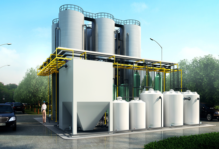 上?？岛闱鄭u小澗西生活垃圾焚燒發電廠項目滲濾液處理工程
